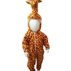 African Giraffe Tall Animal Kids Fancy Dress Costume